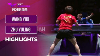 Wang Yidi vs Zhu Yuling - WTT Champions Incheon 2025