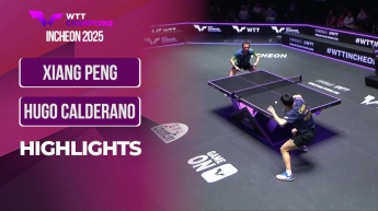 Xiang Peng vs Hugo Calderano - WTT Champions Incheon 2025