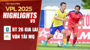 Betong 26 Gia Lai - Vận Tải Minh Quang - Giải bóng đá 7 người VĐQG 2025 Khu vực Tây Nguyên - Vòng 5