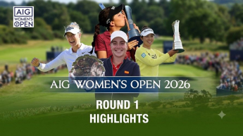 AIG Women's Open 2026 Highlights Round 1