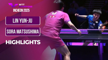 Lin Yun-Ju vs Sora Matsushima - WTT Champions Incheon 2025
