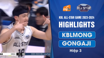 Kblmong vs Gongaji - Hiêp 3 - KBL All Star Game