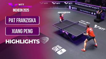Patrick Franziska vs Xiang Peng - WTT Champions Incheon 2025