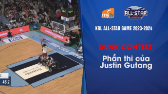 Phần thi của Justin Gutang - KBL All Star Game