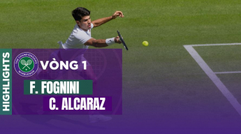 F.Fognini vs C.Alcaraz - Wimbledon 2025